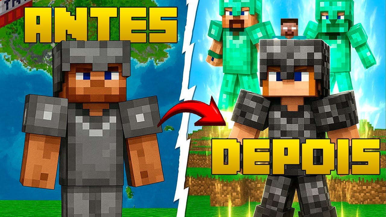 NOVO MELHOR Addon/Mod de ARMADURAS para Minecraft Bedrock e mcpe ...