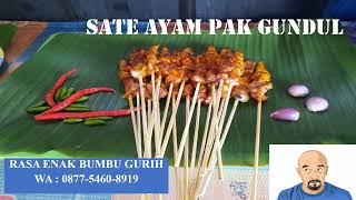Sate Ayam di Kuliner Ambarawa, kuliner semarang, kuliner indonesia