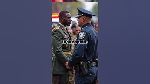 Racist Cop Arrests Black Army General, Then Regrets It When His Identity Is Revealed