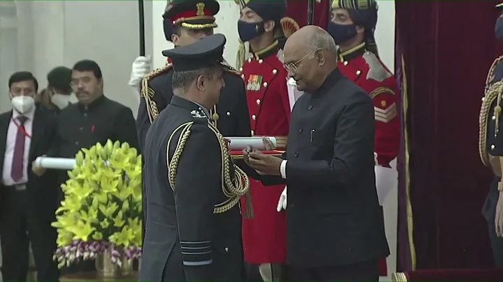 President Kovind presents Param Vishisht Seva Medal to Air Marshal  Vivek Ram Chaudhari, AVSM, VM - DayDayNews