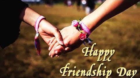 Wishing U a happy friendship day May God strengthen our bond and fill our lives with happy memories🌹