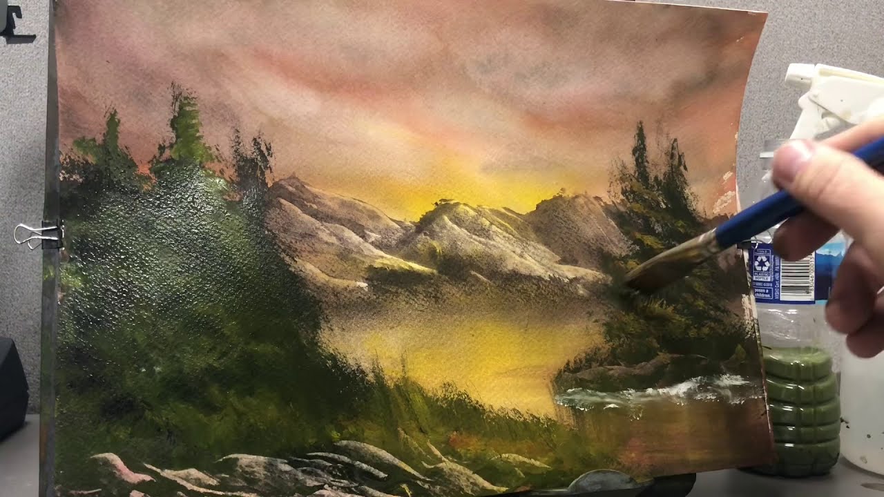 Watercolor Painting Fast and Loose with The Ron Ranson Hake Brush ...