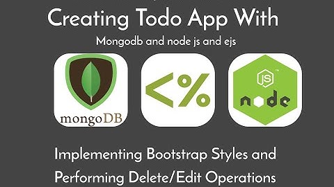 Creating UI and Delete/Edit Functions in Todo List App