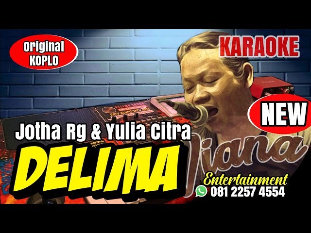 DELIMA karaoke no vocal class=