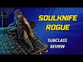 Soulknife rogue 5e subclass review