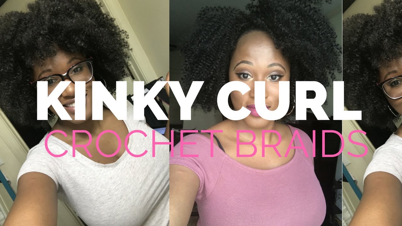 Best Crochet Braids Ever Featuring Bobbi Boss Kinky Curl 12 Inch