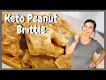 Keto Peanut Brittle | Only 4 Ingredients!