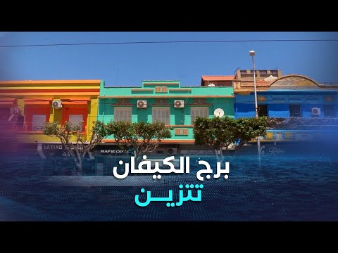 مدينة برج الكيفان بالعاصمة تتزين بأنامل شباب متطوع