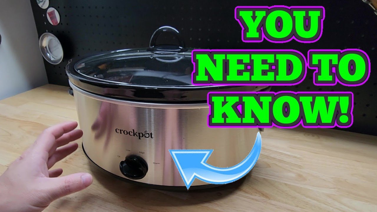 Watch this if you are in the market for a new crockpot