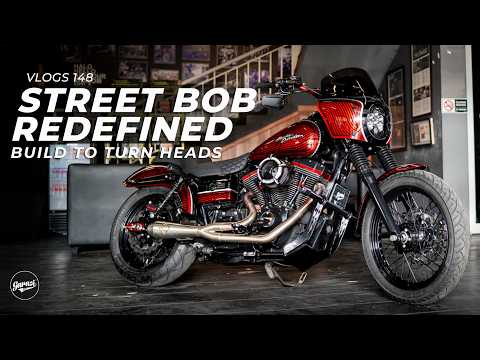 WE BUILD HARLEY-DAVIDSON DYNA STREET BOB INTO CLUB STYLE | THE VLOGS #148