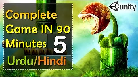 unity tutorial in urdu full game in 90 Min 5
