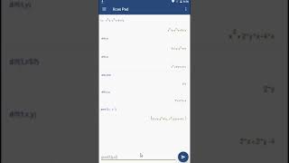 Xcas  - Tính toán với hàm nhiều biến screenshot 1
