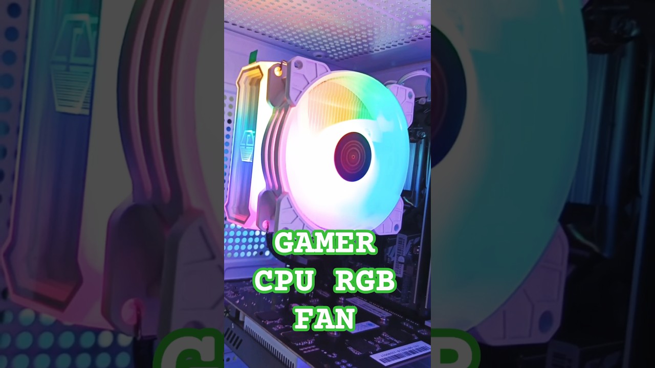Cpu Rgb Gamers Pc Gaming Setedit Computing Technology For Production 