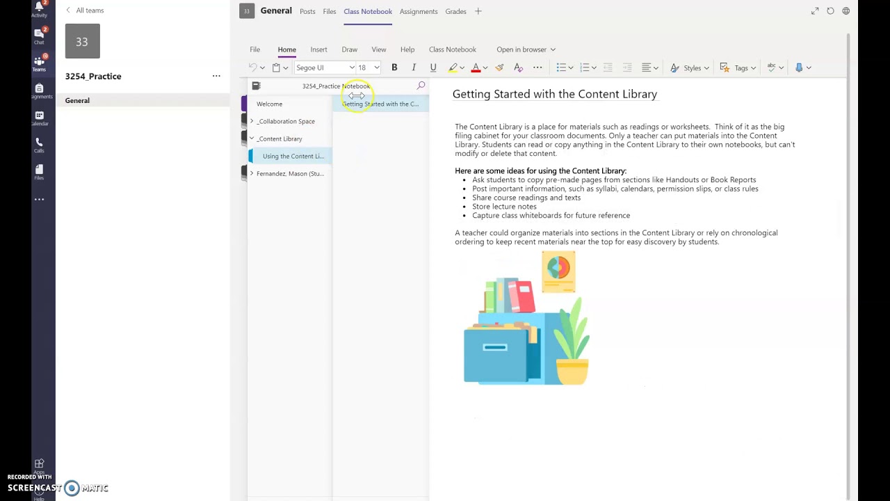 OneNote Set-up - YouTube