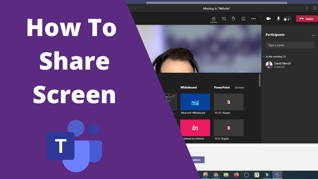 How to Share Screen on Microsoft Teams & More! - YouTube