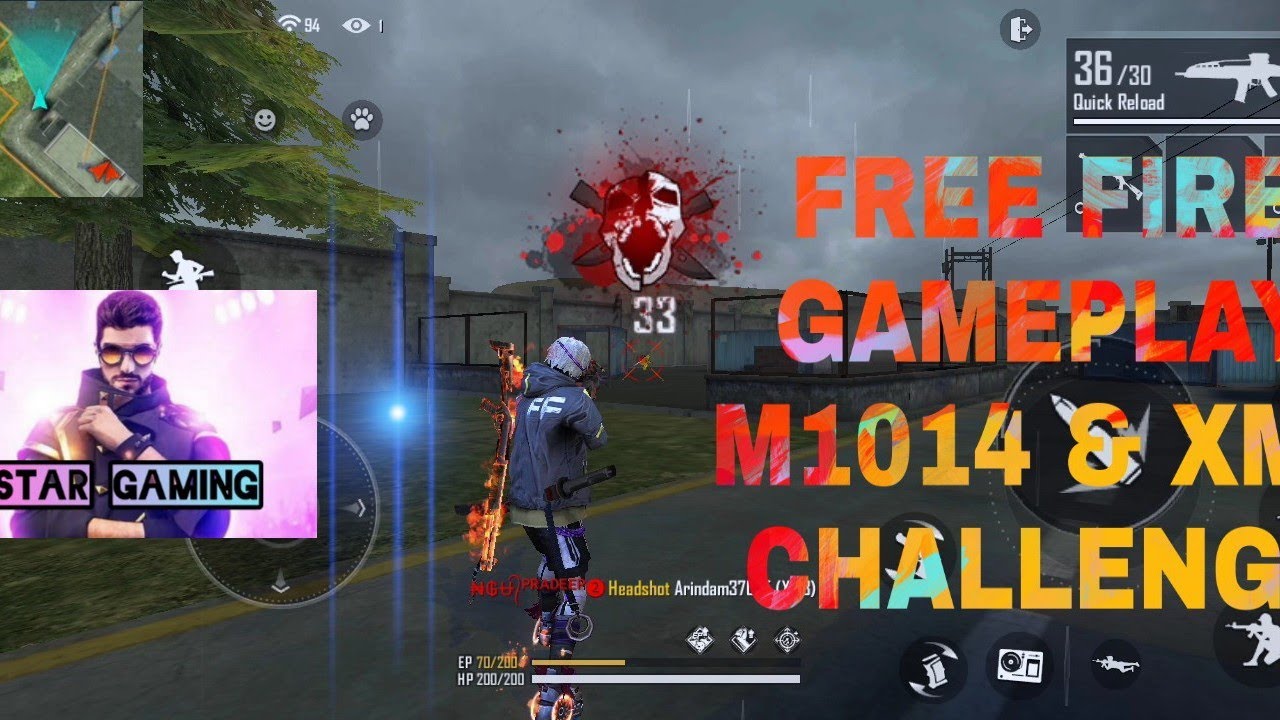 FREE FIRE TRAINING GAMEPLAY STAR GAMING YouTube