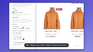 Recommendations in depth: filters, fallbacks and a title for each — Personyze tutorial