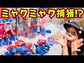 ミャクミャクをクレーンゲームでお迎えできるか？？？✨