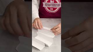 Сборка коробки для 5 эклеров