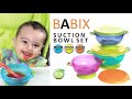 Babix suction bowl set