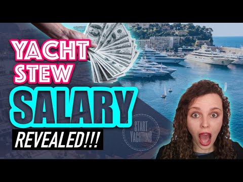 yacht stew salary