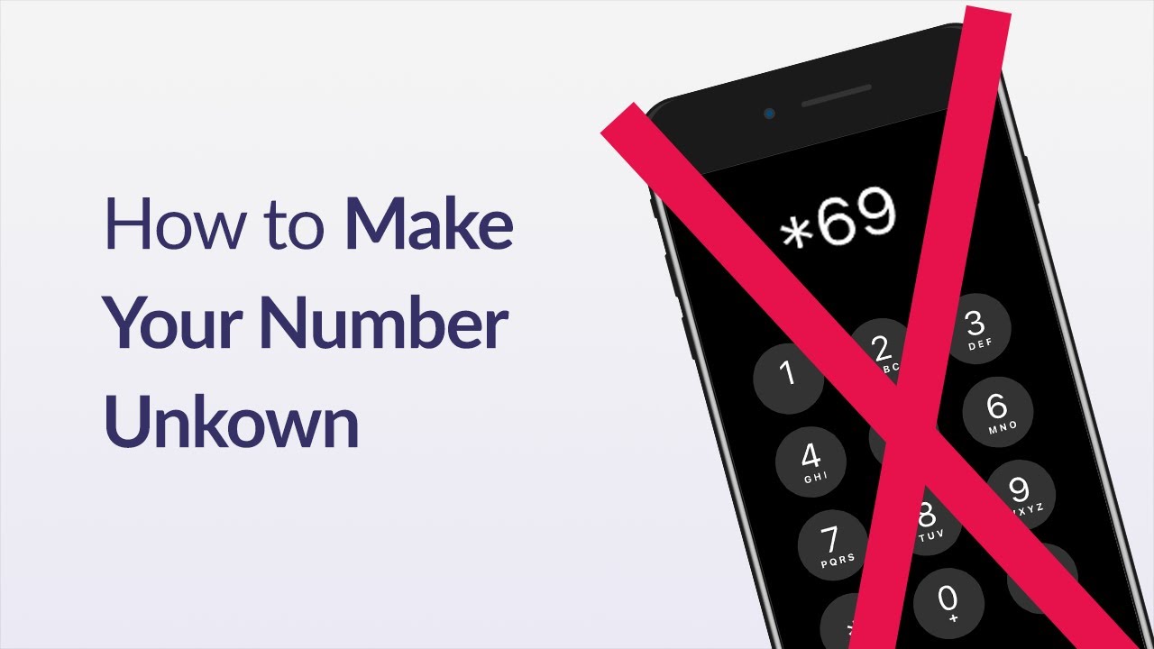 how-to-make-your-number-unknown-youtube