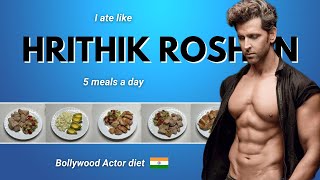 I Tried ' HRITHIK ROSHAN ' diet plan for a day !!