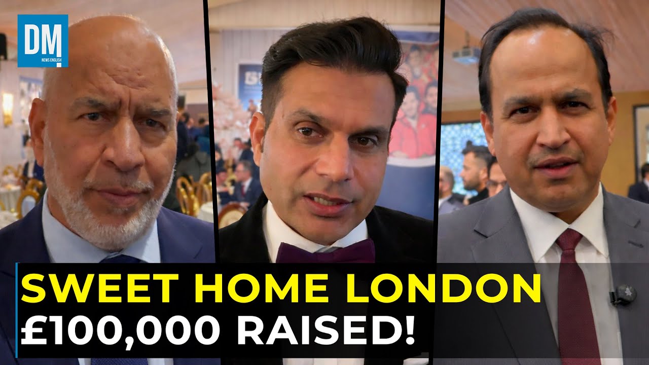 Sweet Home London Launch Raises £100,000 for Pakistani Orphans | Sky 522 | DM News English