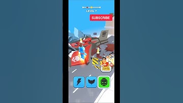 Hero Transform: Superhero Game | Level 7 | High-Speed Heroic Action Begins! 🦸🔥| #shorts #gaming