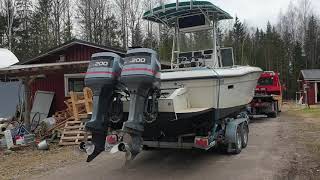 Stamas 255 Tarpon + 2 x 200 hv Yamaha