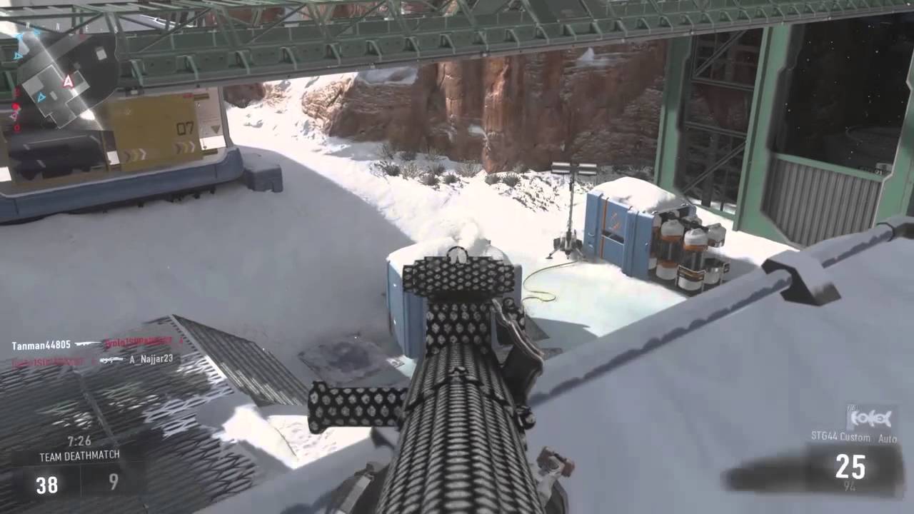 STG44 DNA bomb on Bio Lab (CoDAW) Gameplay