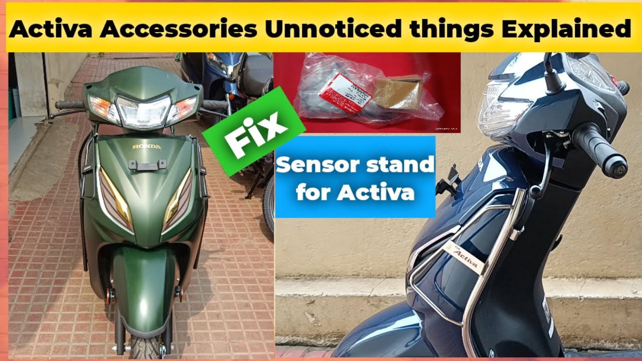 Activa 6g Full Accessories Unnoticed things Tamil_Auto Log YouTube