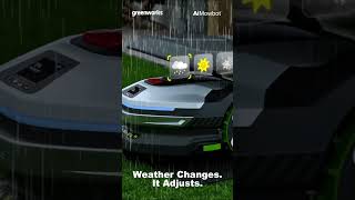 Your mower just got smarter than your weather app. 😎#greenworks #aimowbot