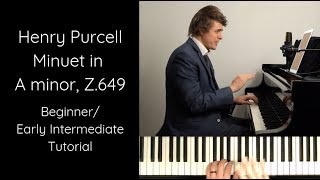 BEGINNER Tutorial - Purcell Minuet in A minor, Z.649 - ProPractice by Josh Wright