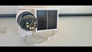 4G SIM card Solar CCTV Camera in Kenya