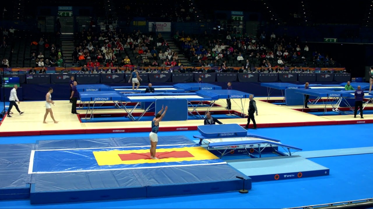 Youtube video: PACHECO Matias (ARG)_M_2023 Trampoline Worlds_Qualification_Double Mini_R1