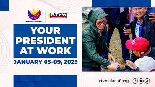 Your President At Work January 5-9, 2026