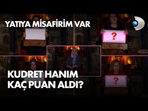 Kudret Hanım gün sonunda kaç puan aldı? Yatıya Misafirim Var 23. Bölüm