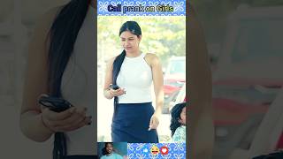 Call prank on cute girl 😂 #viral #funny #shorts #viralshorts #reaction