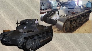 Vergleich: Cobi 2534 Panzerkampfwagen I VS. Echter Panzerkampfwagen I