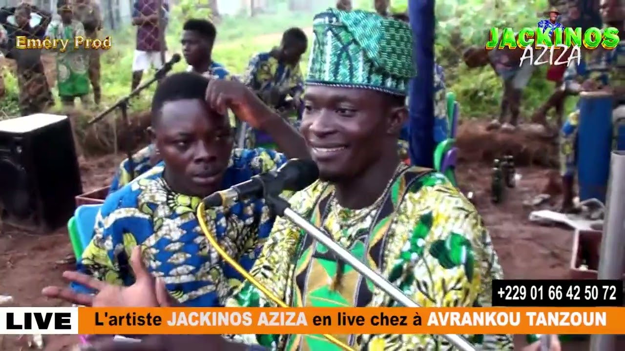 JACKINOS AZIZA EN LIVE À AVRANKOU TANZOUN