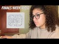 COLLEGE FINALS WEEK VLOG as an interior design student