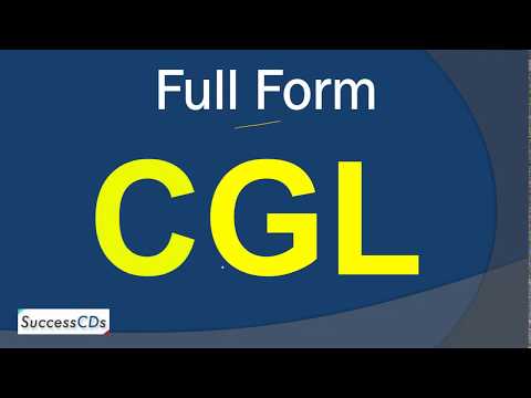 Cgl full form