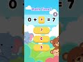 ✨ Kids Math Challenge: 0 + ? = 7