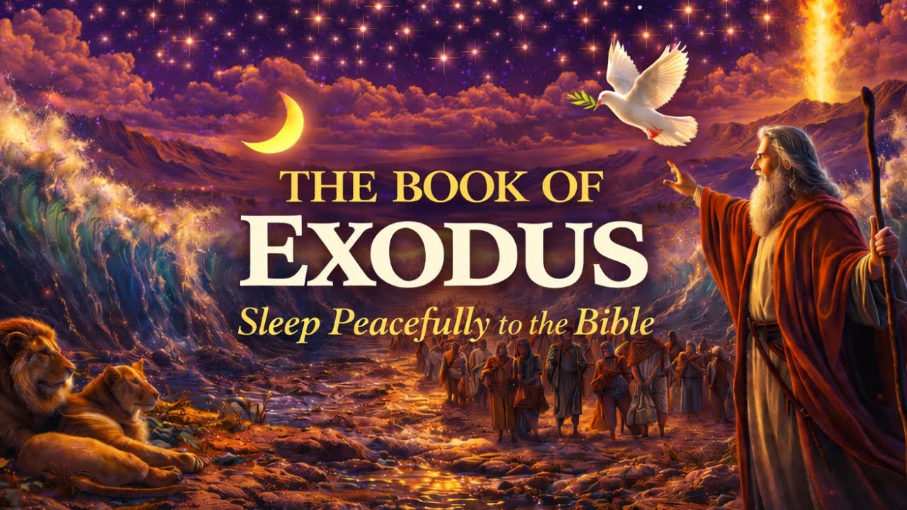 Fall Asleep to the Book of Exodus | Calm Scripture for Deep Sleep & Faith