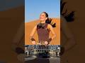 Ayi Giri in the desert of Saudi Arabia🌴🐪 #techno