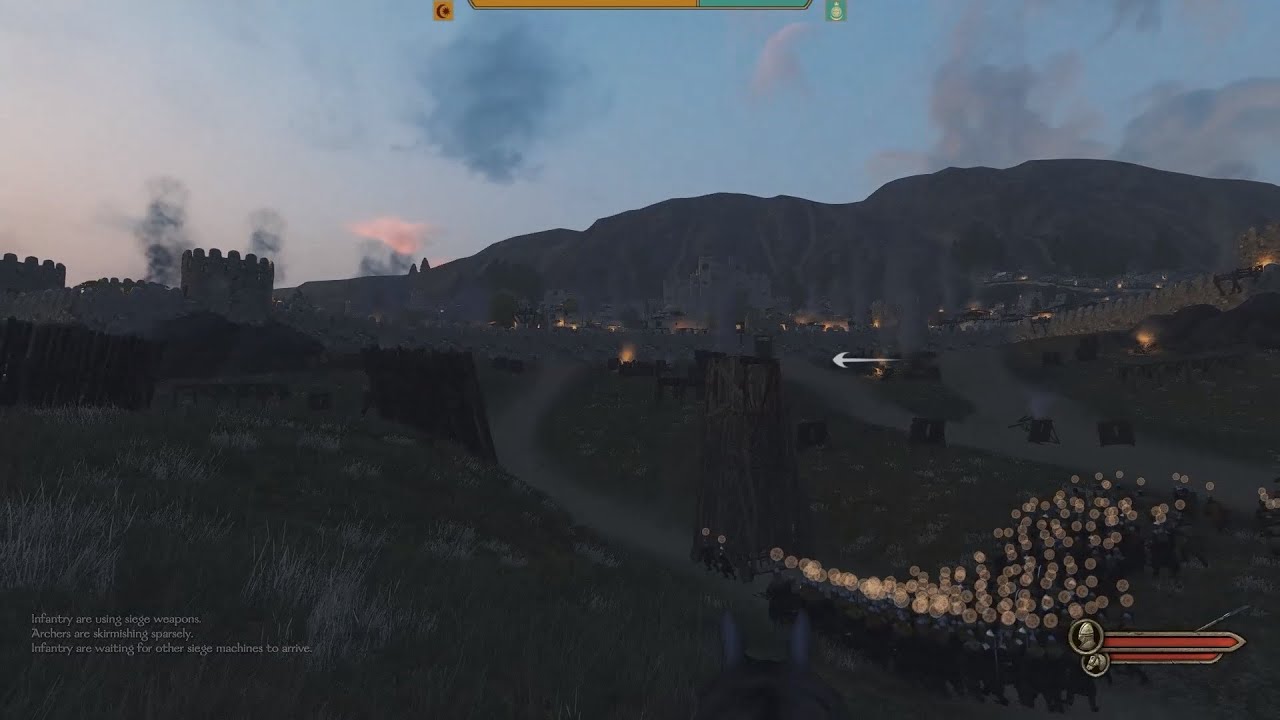 Makeb Town siege attack (Khuzait war) - battle in Mount & Blade II: Bannerlord