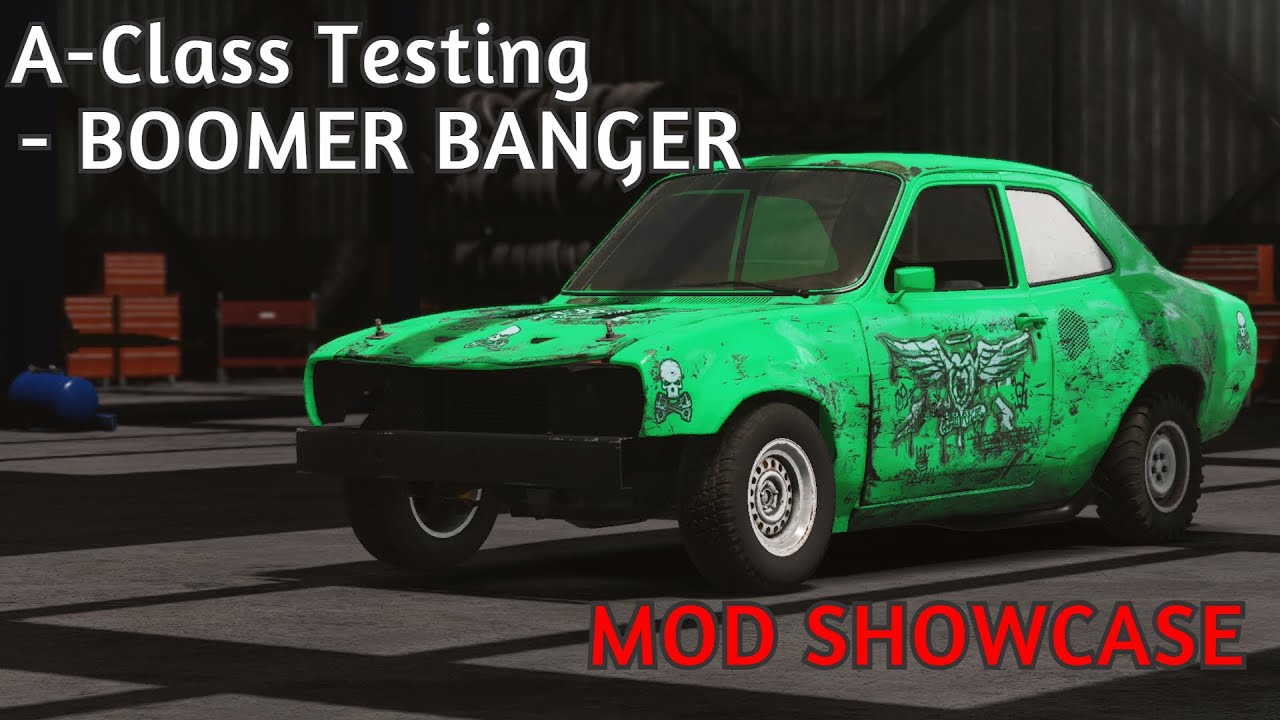 WRECKFEST MODS - BOOMER BANGER TESTING - YouTube