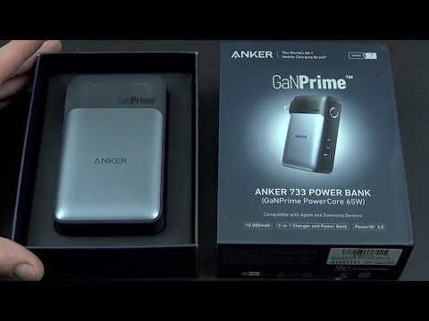 Anker 733 GaNPrime PowerCore 65W 10,000mAh 2-in-1 Hybrid Charger