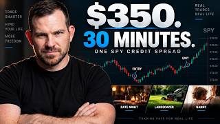 I Made $350 in 30 Minutes Trading SPY Credit Spreads